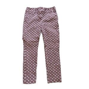 Women's Ann Taylor LOFT Patterned Pants- Marisa Skinny- Size 4
